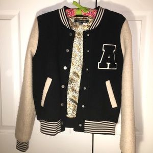 Forever 21 Varsity Letterman Jacket